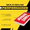 Fuel Stickers AVGAS Sticker, 100LL Sticker: Aviation Fuel Identification Label, Heavy Duty, 2''x1'', 20PK Z-2X1AVG-20PK - alternate 3